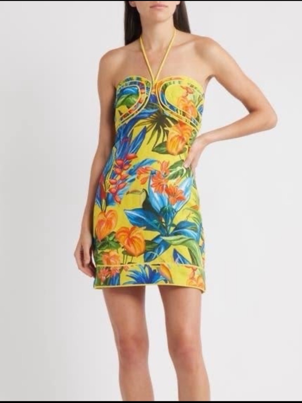 Farm Rio Bright Nature Mini Dress - Picture 6 of 15